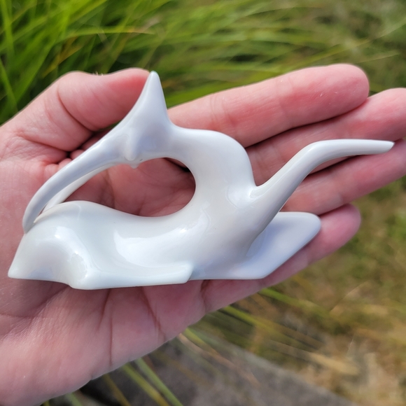 Vintage Royal Dux Antelope ~ Made in Czechoslovakia ~ Bohemian ~ Art Nouveau ~ - Picture 6 of 15